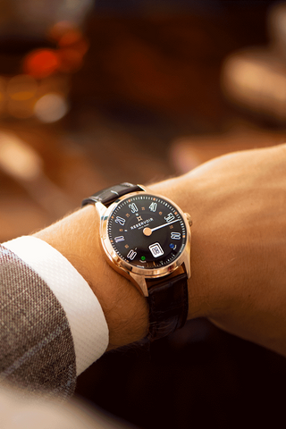 Reservoir Longbridge Rose Gold Watch