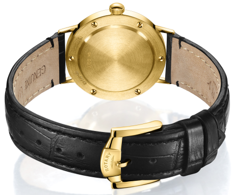 Rotary Watch Buckingham Gents 9ct Gold Case