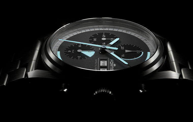 Fortis Stratoliner Cosmic Grey Bracelet Watch