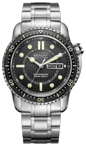 Bremont Watch SuperMarine 500 Bracelet S500 BK-BR