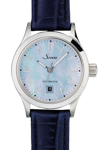 Sinn Ladies Watches 456 B St Perlmutt Alligator D 456.016 LEATHER