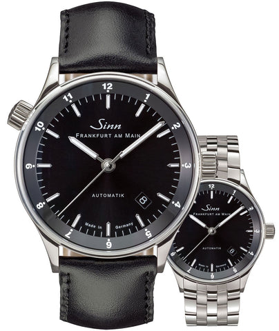 Sinn Watch 6068 Frankfurt Financial District Leather 6068.010 LEATHER