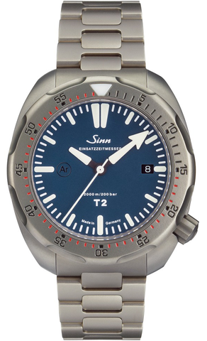 Sinn Watch T2 B EZM 15 Titanium Bracelet 1015.011 Titanium Bracelet