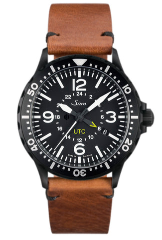 Sinn Watch 857 S UTC Vintage Leather 857.020