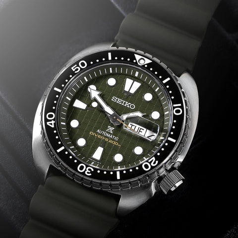 Seiko Prospex Khaki Turtle Watch