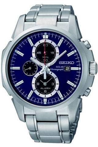 Seiko Watch Chronograph Alarm Solar S SSC085P1