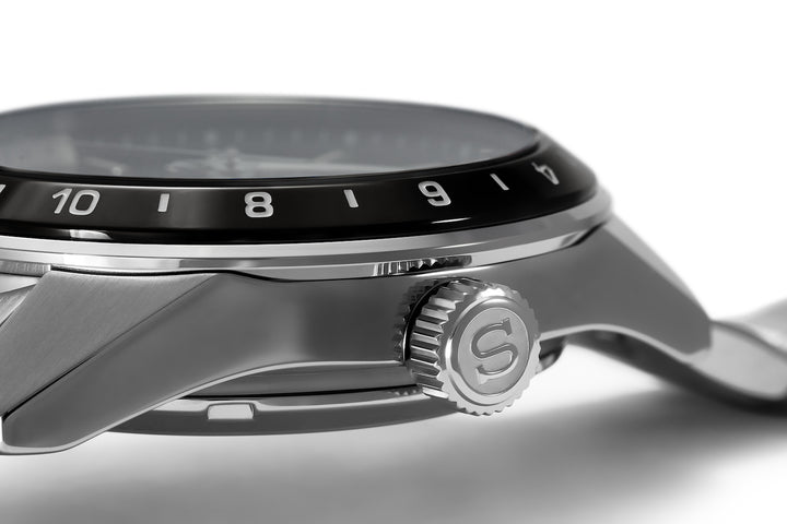 Seiko Presage Watch Sharp Edged GMT