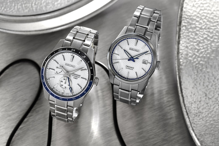 Seiko Presage Watch Sharp Edged Zero Halliburton Limited Edition