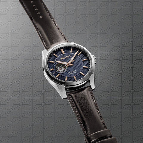 Seiko Presage Watch Sharp Edged Midnight