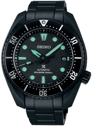 Seiko Watch Prospex Black Series Night Vision Sumo Diver Limited Edition SPB433J1