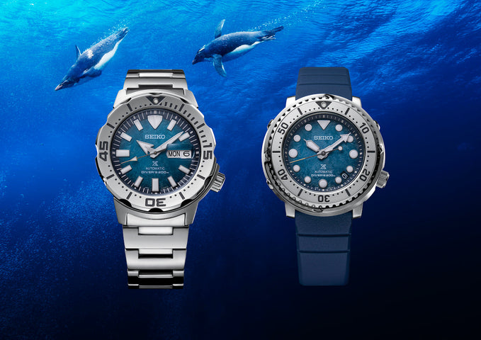 Seiko Prospex Save the Ocean Antarctica Tuna Watch