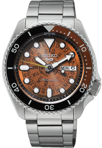 Seiko Watch 5 Sports Skeleton Dial SRPJ47K1