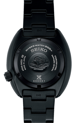Seiko Prospex Black Series Night Vision Turtle Diver Watch