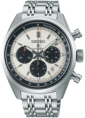 Seiko Watch Prospex Speedtimer Panda 1972 Chronograph Re-Interpretation SRQ047J1