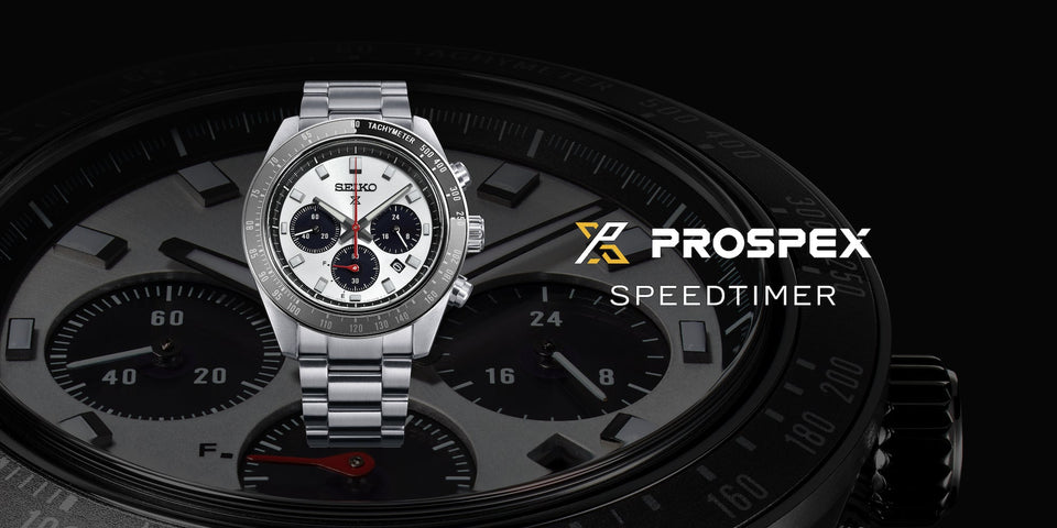 Seiko Prospex SpeedTimer Solar Chronograph Watch