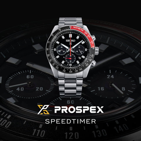 Seiko Prospex SpeedTimer Solar Chronograph Watch