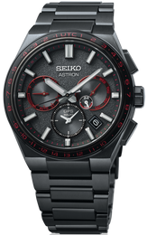 Seiko Astron Watch GPS Solar 5X Dual Time Redshift Limited Edition SSH137J1