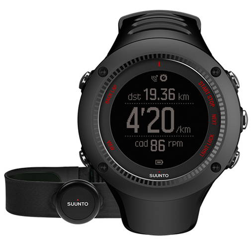 Suunto Watch Ambit3 Run Black HR SS021257000