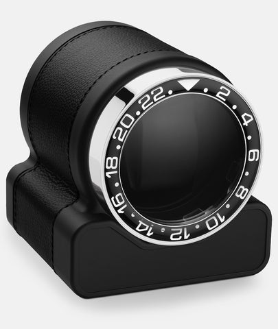 Scatola del Tempo Watch Winder Rotor One Black Black Bezel 03008.BSIL 03015.GHN
