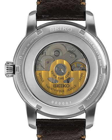 Seiko Presage Natural Green Urushi Lacquer