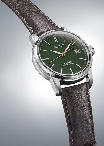 Seiko Presage Natural Green Urushi Lacquer