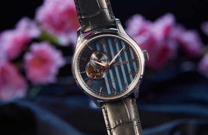 Seiko Presage Watch Zen Garden Sakura By Night