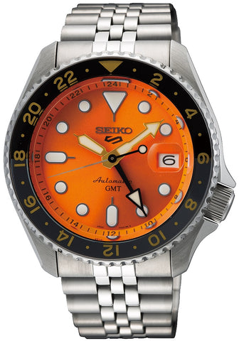 Seiko Watch 5 Sports GMT SKX Mikan Orange Re-Interpretation SSK005K1
