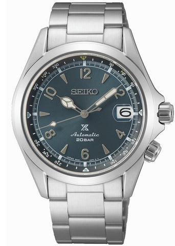 Seiko Watch Alpinist European Exclusive Emerald Gray SPB197J1
