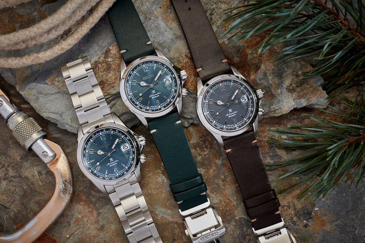 Seiko Watch Prospex Alpinist European Exclusive Emerald Gray