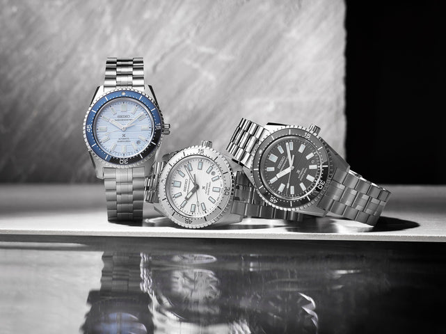 Seiko Prospex Black Dark Water Marinemaster 1965 Reinterpretation Diver Watch