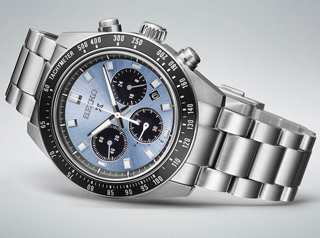 Seiko Prospex Crystal Trophy Speedtimer Solar Chronograph Watch