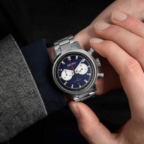 Seiko Watch Prospex Speedtimer Mechanical Chronograph 1969 Re-interpretation