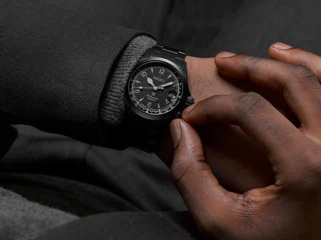 Seiko Watch Prospex Black Series Night Alpinist Limited Edition