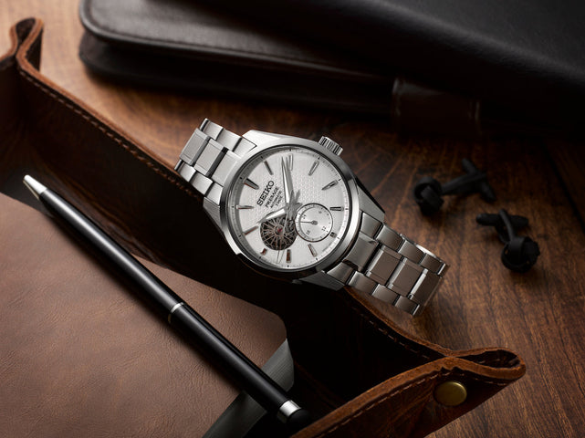 Seiko Presage Sharp Edged Shiro Open Heart