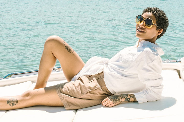 SevenFriday Sunglasses Middle Bridge Hermann Size 54-23 ICF1/03.