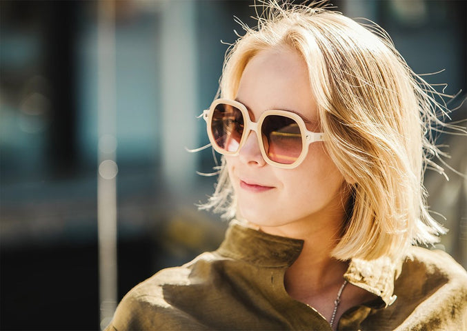 SevenFriday Sunglasses Upper Bridge Nude Size 53-22 ICF1/02.