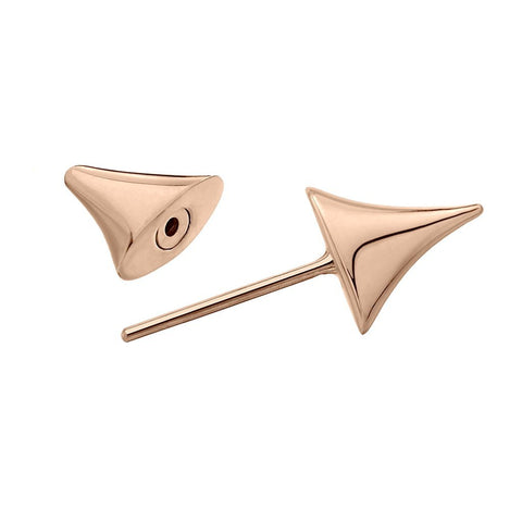 Shaun Leane Rose Thorn Single Rose Gold Vermeil Medium Bar Earring, RT011.RVNAEOS.