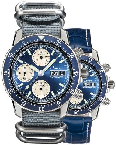 Sinn Watch 103 A Sa B Textile-Leather Limited Edition 103.0601 Textile-Leather Strap