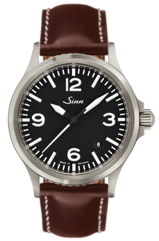 Sinn Watch 556 A Leather Russia Mocha With White Stitch