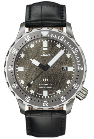 Sinn Watch U1 DS Leather Limited Edition 1010.0351 Alligator Leather