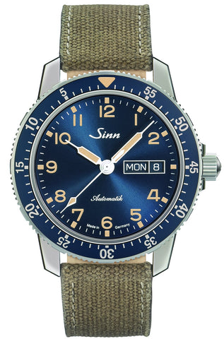 Sinn Watch 104 St Sa A B E Canvas Strap Limited Edition