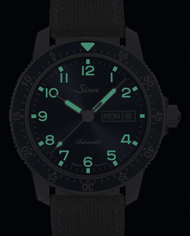 Sinn Watch 104 St Sa A B E Canvas Strap Limited Edition