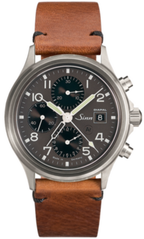 Sinn Watch 358 Diapal Vintage Cowhide Brown 358.061 Vintage Cowhide Brown