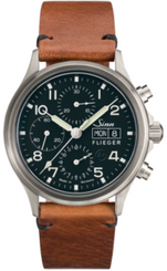 Sinn Watch 358 Sa Pilot Vintage Cowhide Brown 358.060 Vintage Cowhide Brown