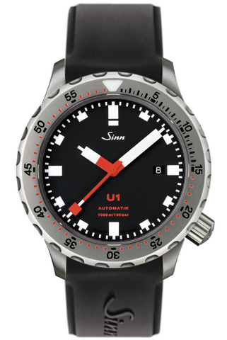 Sinn Watch U1 1010.010 Rubber