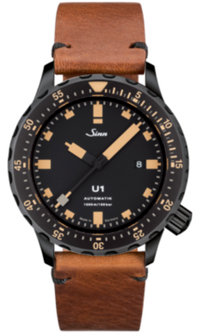 Sinn Watch U1 SE Vintage Cowhide Brown 1010.023 Vintage Cowhide Brown