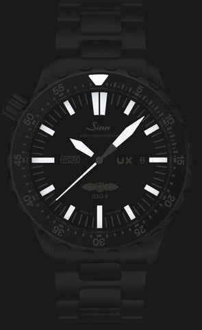 Sinn UX S GSG 9 EZM 2B H-Link Bracelet Watch