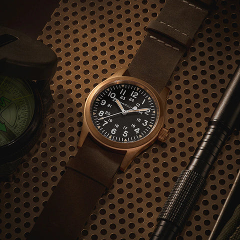 Hamilton Khaki Field Mechanical Bronze Watch