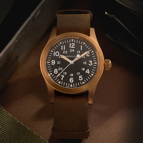 Hamilton Khaki Field Mechanical Bronze Watch