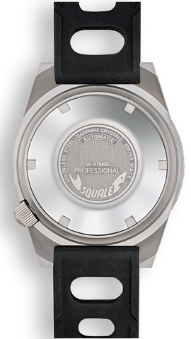 Squale Watch 1521 Blue Blasted Rubber